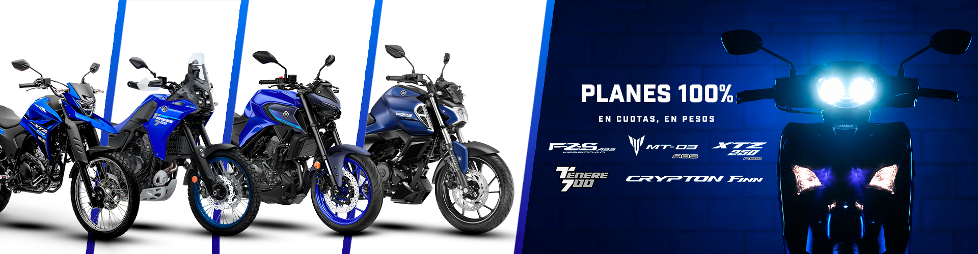 Yamaha Plan — planes 100% en cuotas, en pesos, en Corrientes Motos